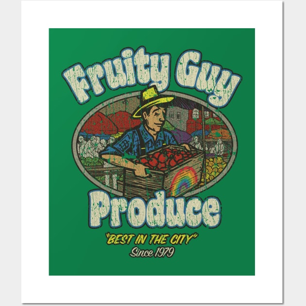 Fruity Guy Produce 1979 Wall Art by JCD666